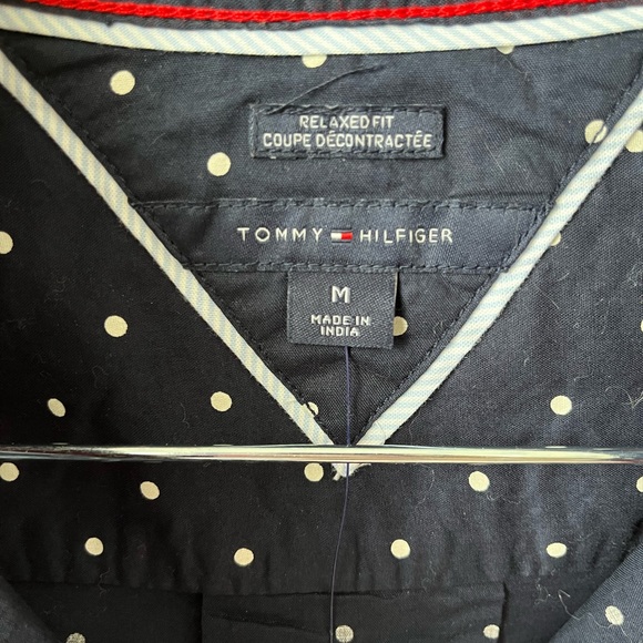 Tommy Hilfiger polka dot dress shirt - Picture 3 of 5